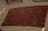 Lot 663 - Four Tukoman rugs.