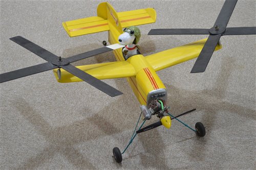 Lot 1590 - Snoopy RC plane