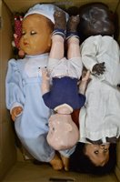 Lot 1178 - Vintage dolls