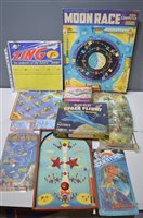 Lot 1600 - Space interest bagatelle and type games