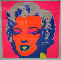 Lot 1202 - Andy Warhol - colour silkscreen.