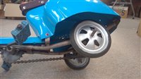 Lot 1604 - Mobo horse and two bikes