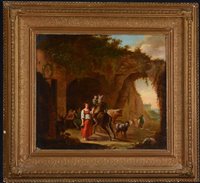 Lot 229 - Attributed to Nicolaes Pieterszoon Berchem - oil.