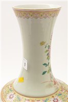 Lot 1 - Chinese bottle vase.