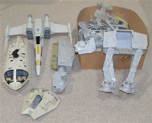 Lot 1203 - Star Wars figure parts