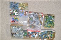 Lot 1629 - Plastic and metal soldiers etc