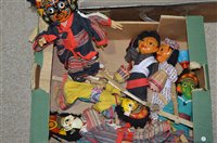 Lot 1633 - Puppets and Marionettes