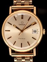 Lot 475 - Omega, Geneve A 1970's Gentleman's 9ct gold wristwatch, c1972