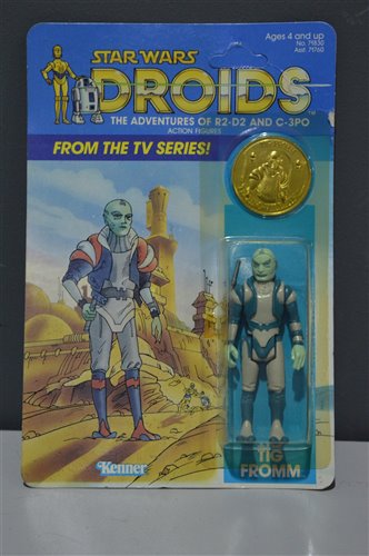 Lot 1256 - Star Wars Droids Tig Fromm by Kenner