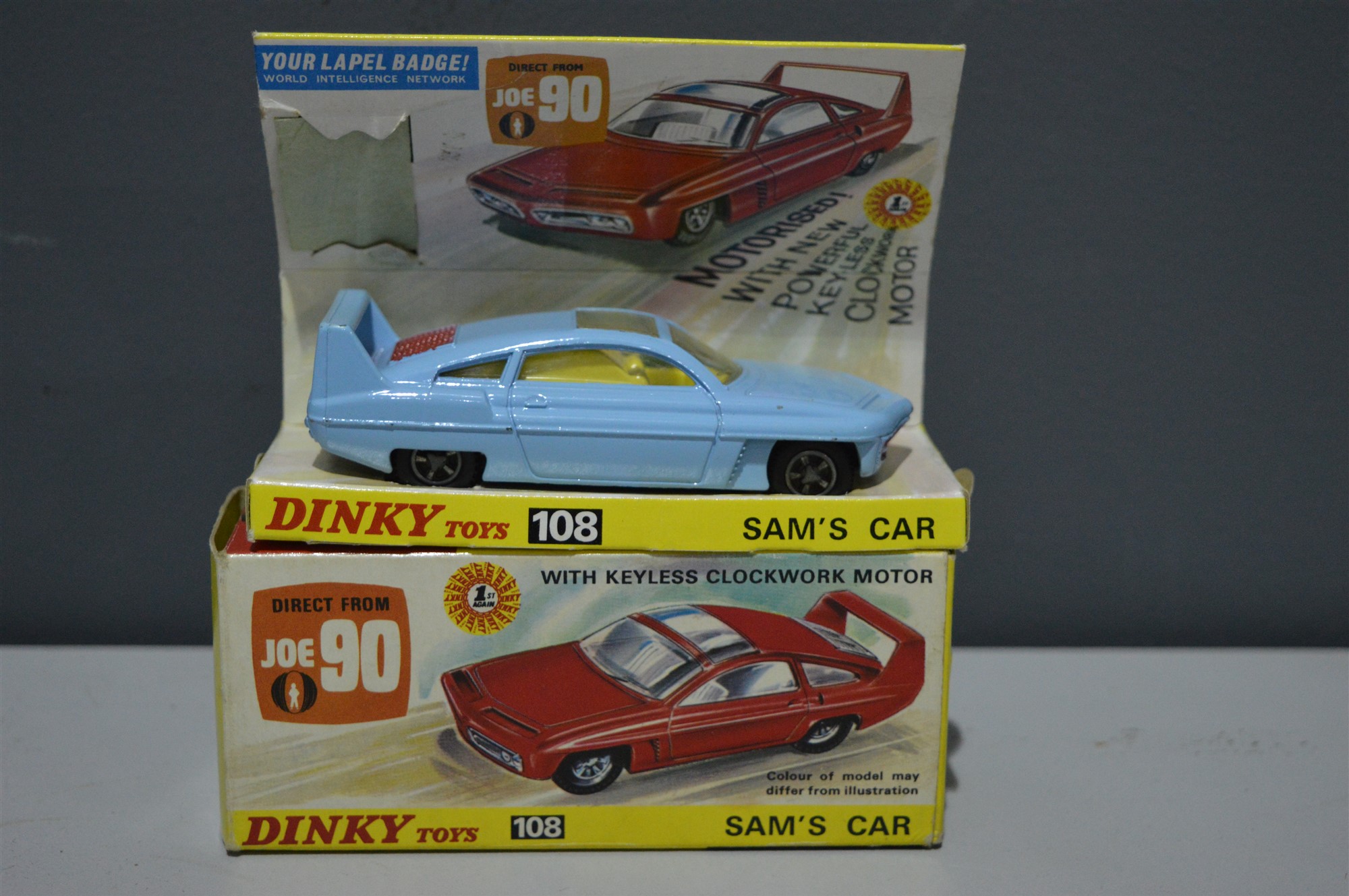 dinky sam's car