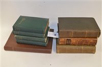 Lot 426 - Nine volumes of various Dickens.