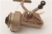 Lot 69 - A J W Young & Son's ambidex casting reel