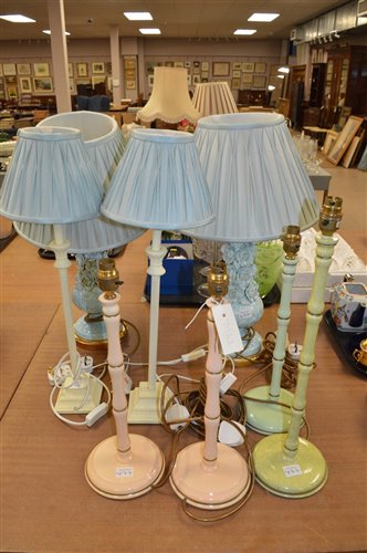 Lot 477 - Table lamps