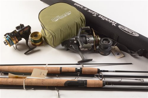 Lot 48 - Fishing rods and reels