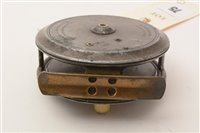 Lot 75 - Hardy reel and pouch