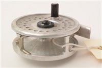 Lot 143 - Hardy's of Alnwick bright polished alloy prototype fly reel
