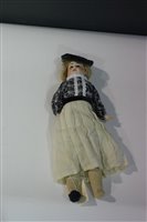 Lot 1958 - Bisque headed doll