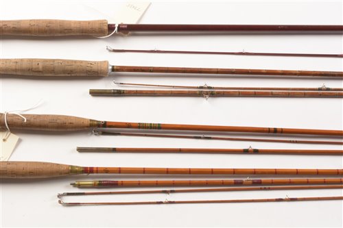 Lot 31 - Four fishing rods