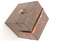 Lot 128 - A Lachenal New Model English system concertina in a Wheatstone case