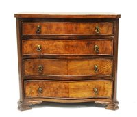 Lot 705 - Miniature chest of drawers