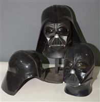 Lot 1304 - Two Darth Vader Helmets