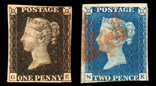 Lot 9 - Stamps.