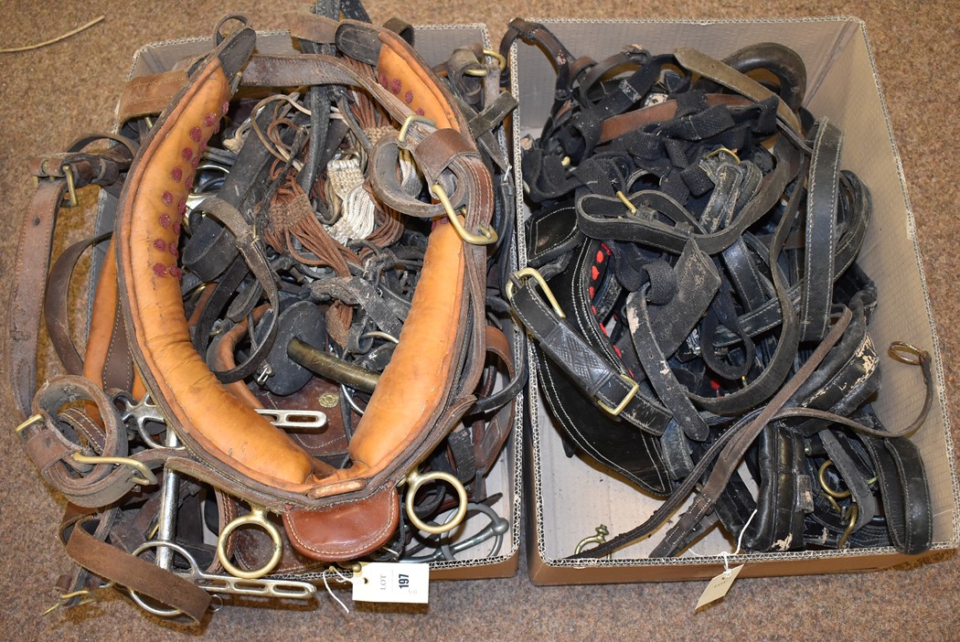 Lot 197 Horse tack