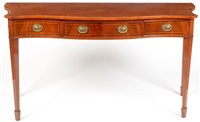 Lot 720 - Siesta serpentine serving table