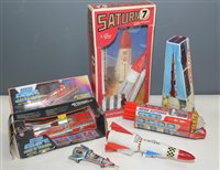 Lot 1091 - Space rockets and vehicles