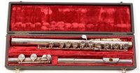 Lot 14 - Romilly Graduate flute Cased