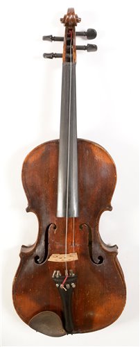 Lot 66 - Viola cased with bow
