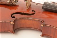 Lot 61 - A violin by J. Thibouville-Lamy