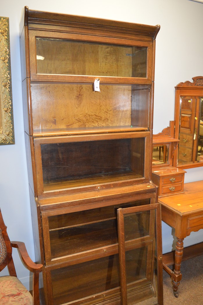 Lot 815 Globe wernicke style bookcase