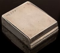 Lot 547 - Patent silver vesta case