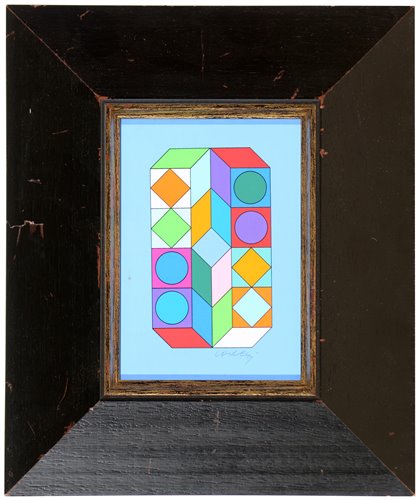 Lot 157 - Victor Vasarely print