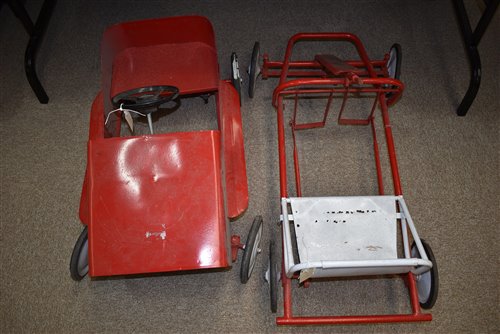Lot 1678 - Two children's pedal cars