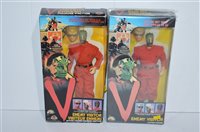 Lot 1486 - Ljn Enemy Visitor action figures