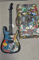 Lot 1686 - Guitar and case