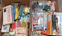 Lot 1106 - Tin plate mechanical toys and others