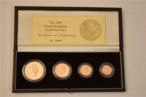176 - 1985 gold proof set