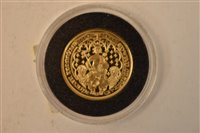 Lot 208 - Edward III commemorative gold coin