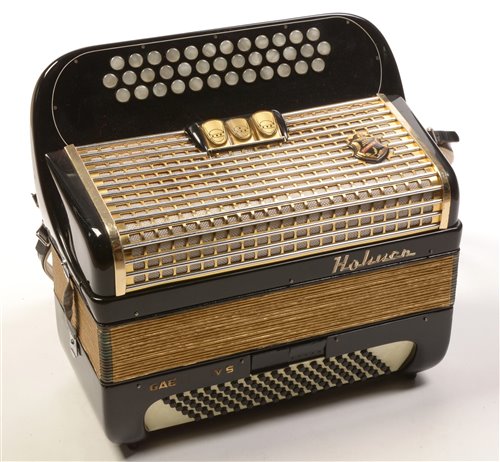 Lot 127 - Hohner Gaelic IVS 96 accordion