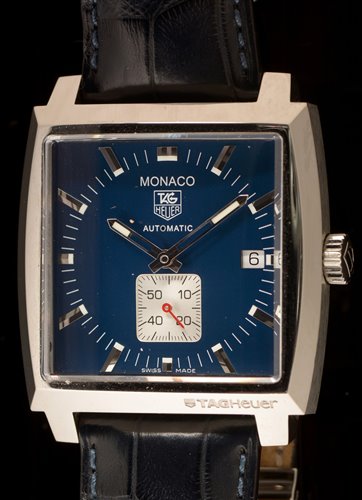 Lot 477 - Tag Heuer Monaco  automatic wristwatch