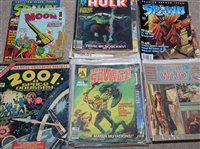 Lot 1735 - Comics and magazines.