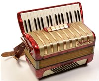 Lot 133 - Hohner Mk II piano accordion