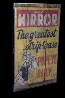 Lot 1752 - 1930s Popeye advert