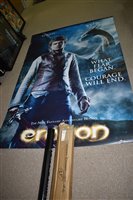 Lot 1756 - Four Eragon banner displays