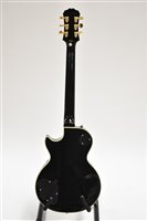 Lot 151 - Epiphone 'Les Paul' custom guitar, cased.