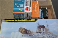 Lot 1814 - Naval construction kits