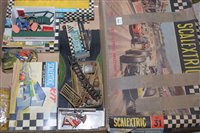 Lot 1840 - Scalextric Slot Racing No. 31; and Trackside Accessories.